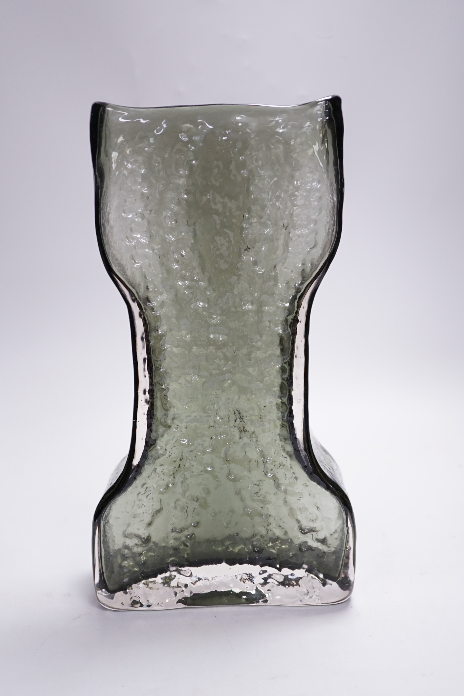 Geoffrey Baxter for Whitefriars Willow Waisted vase, 31cm high